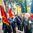 Fiers et courageux Porte-drapeaux